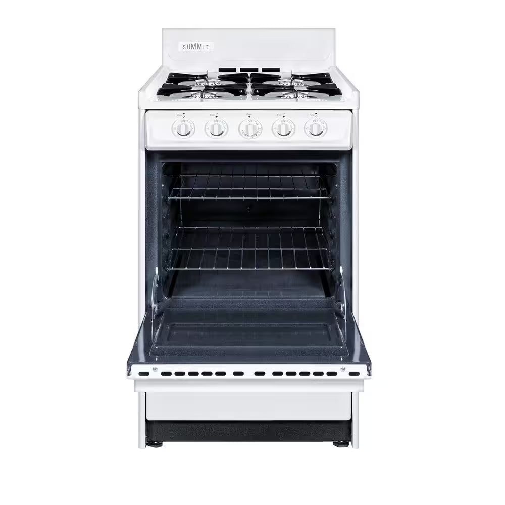 20 In. 2.5 Cu. Ft. Gas Range in White