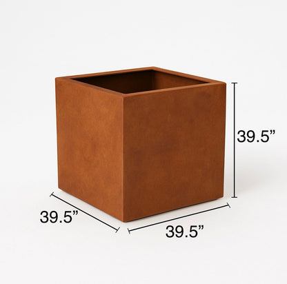 Square Steel Planters
