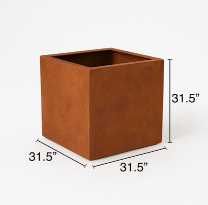 Square Steel Planters