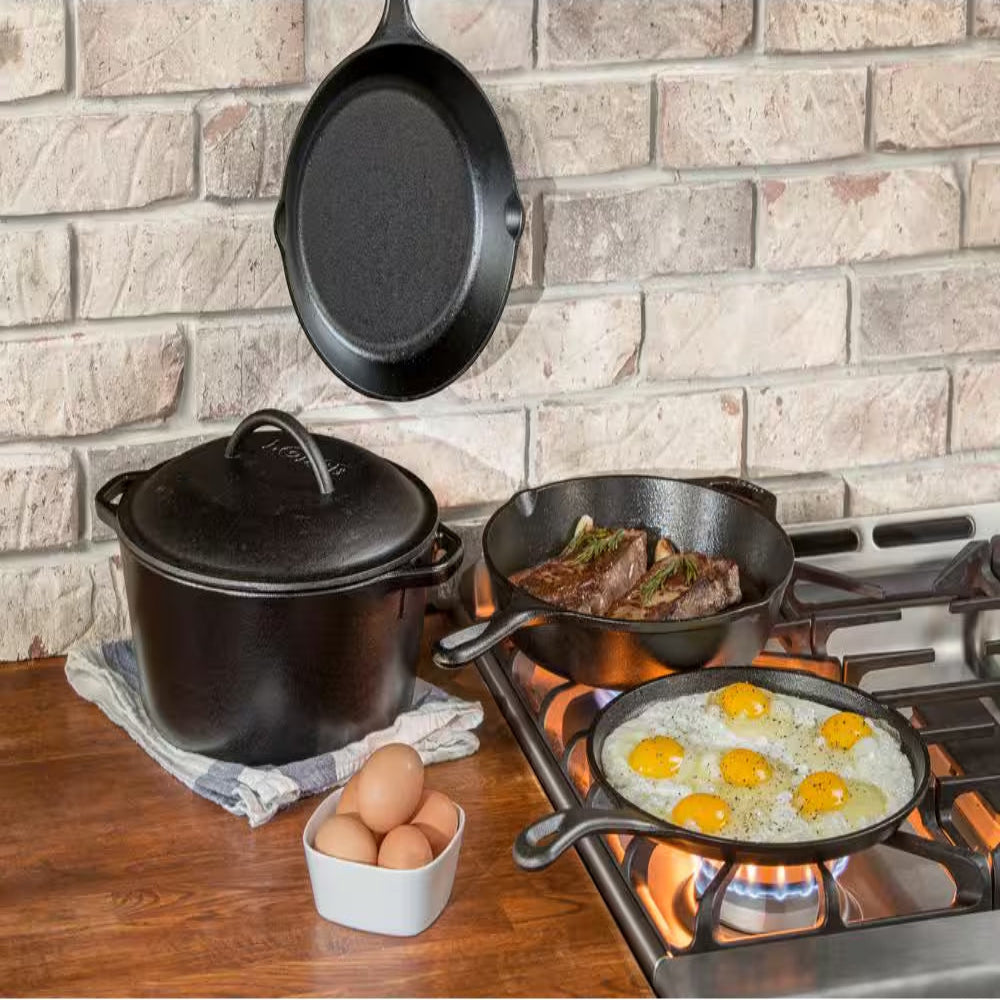 5-Piece Cast Iron Cookware Set