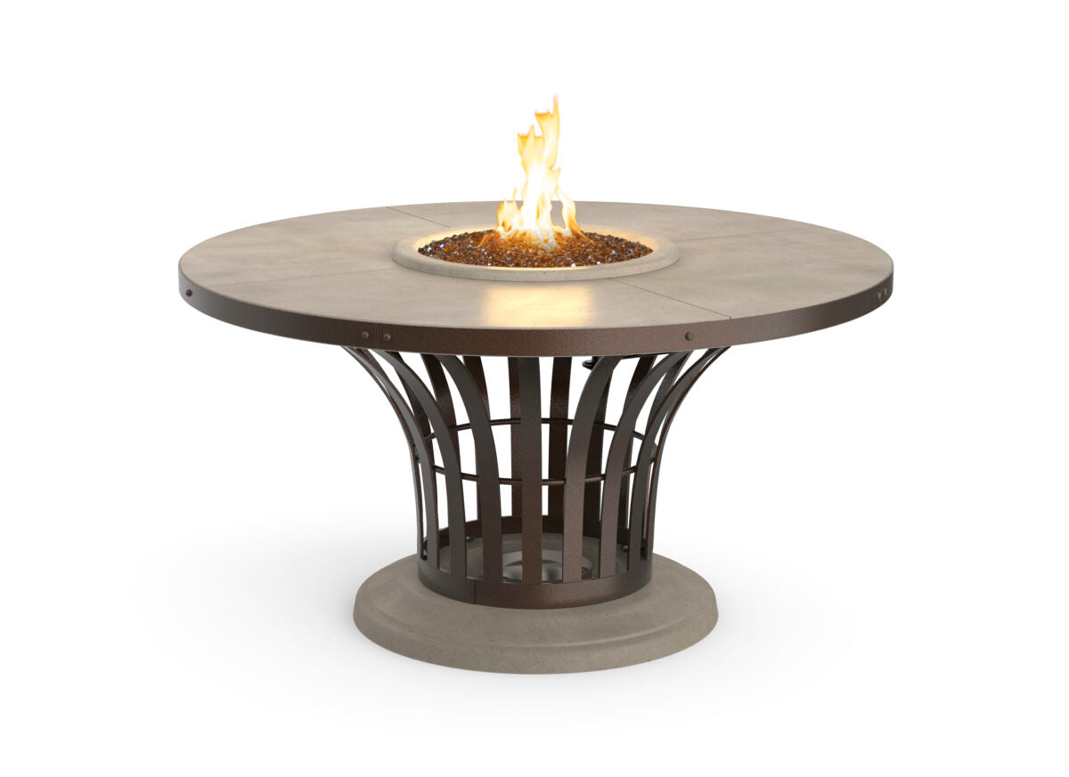 American Fyre Designs Fiesta Dining Fire Table | GFRC