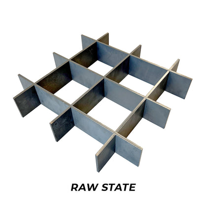 Corten Steel Firepit Grates - FREE SHIPPING