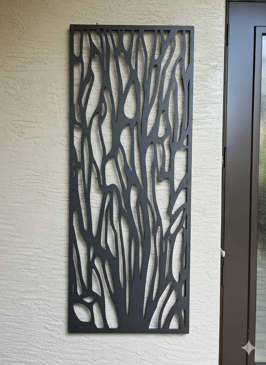 Laser-Cut Coral Panel - FREE SHIPPING