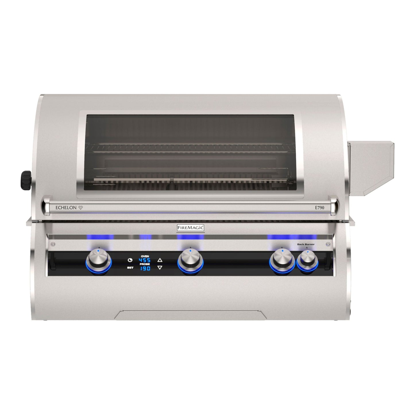 Fire Magic Echelon E790i Diamond Built-In Gas Grill | 36-Inch | 660 Sq In | Infrared Rear Burner | Made in USA