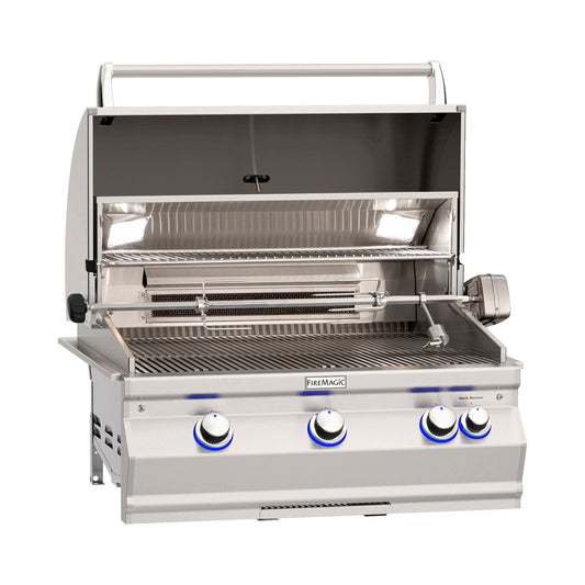 Fire Magic Aurora A660i 30-Inch Built-In Gas Grill | 660 Sq In | Lifetime Warranty | Made in USA