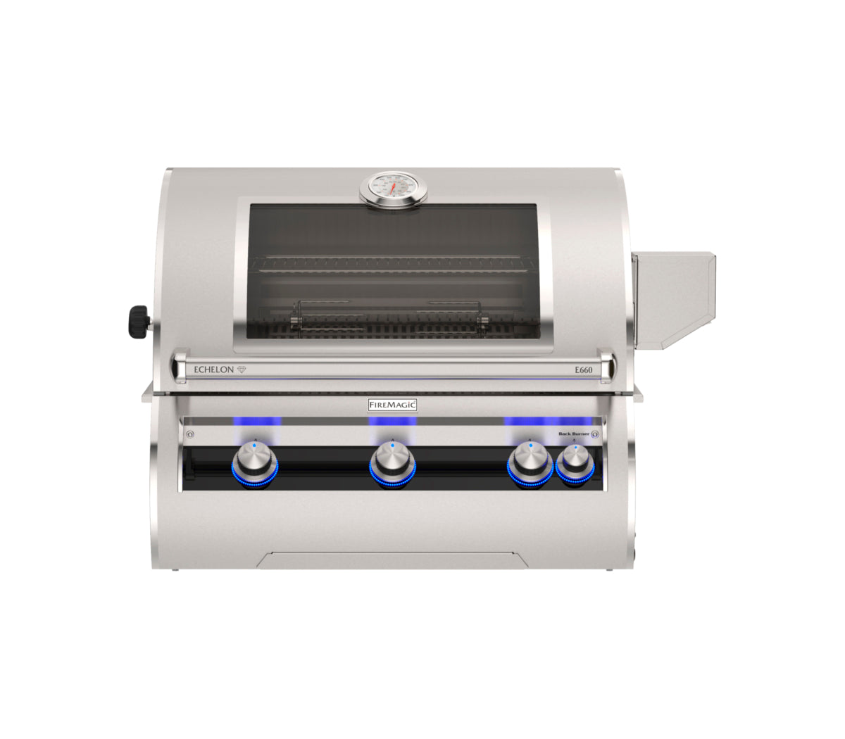 Fire Magic Echelon E660i Diamond Built-In Gas Grill | 30-Inch | Infrared Rear Burner | Made in USA