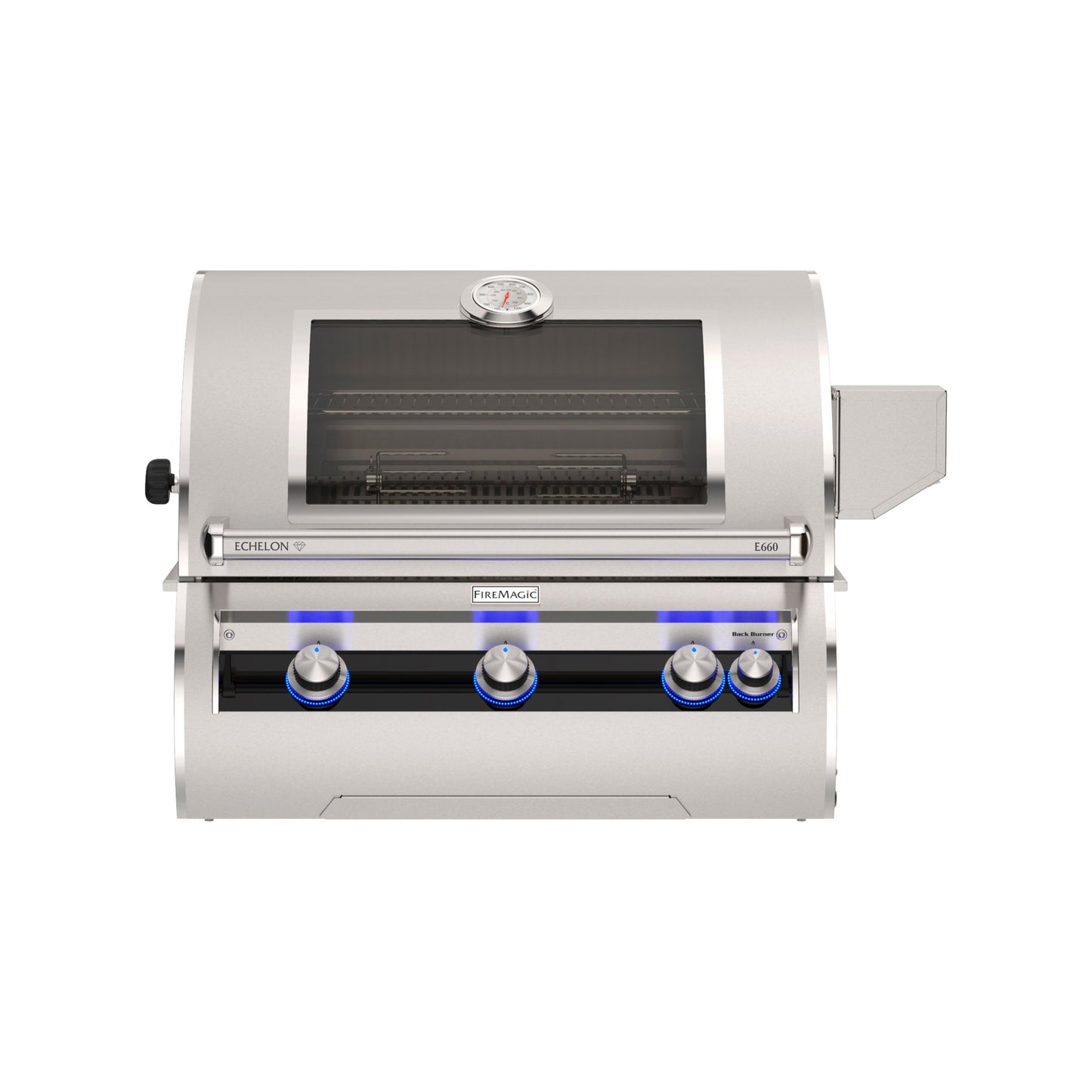 Fire Magic Echelon E660i Diamond Built-In Gas Grill | 30-Inch | Infrared Rear Burner | Made in USA