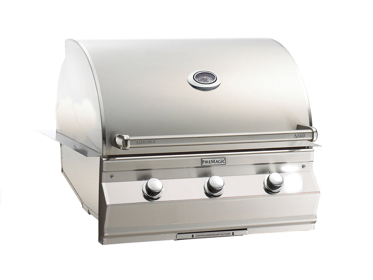 Fire Magic Aurora A660i 30-Inch Built-In Gas Grill | 660 Sq In | Lifetime Warranty | Made in USA