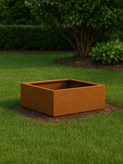 Square Steel Planters