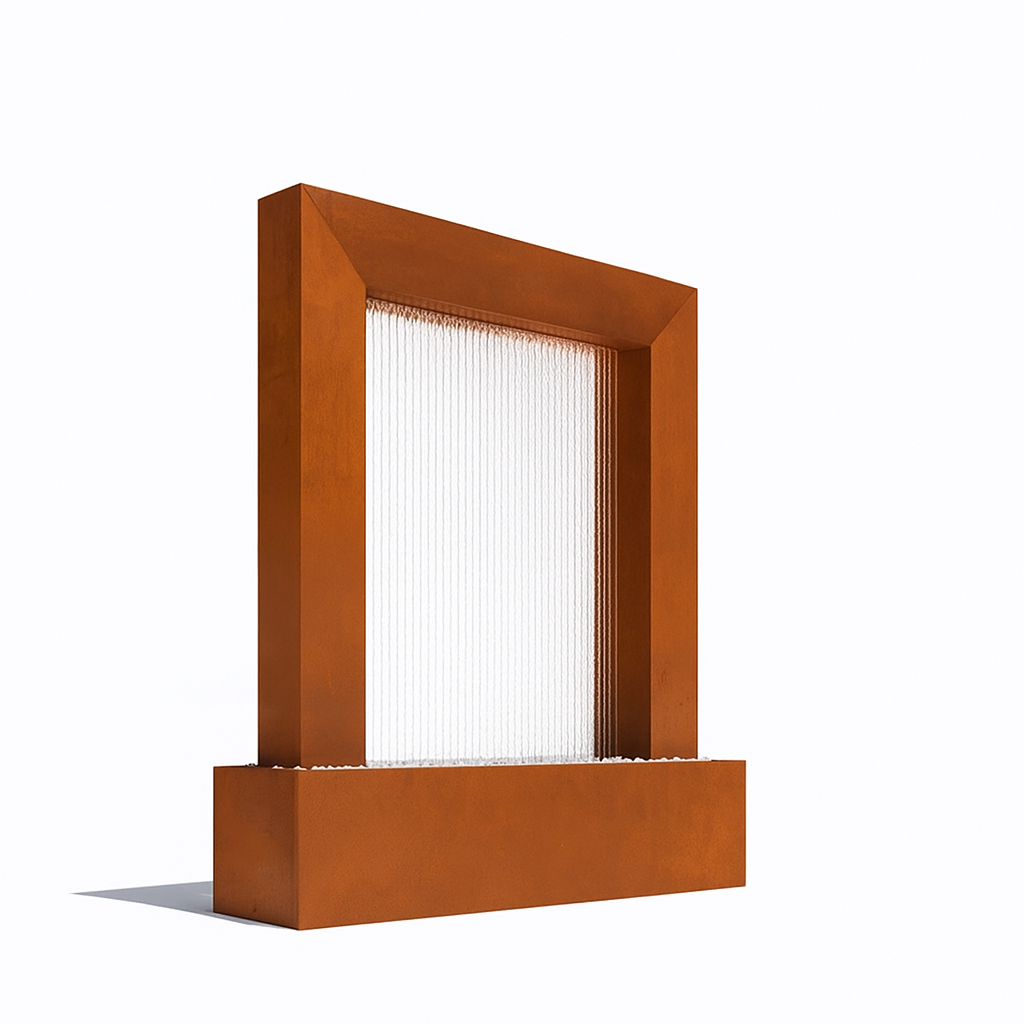 Serenity Frame Rain Curtain Fountain
