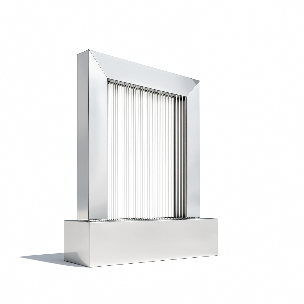 Serenity Frame Rain Curtain Fountain
