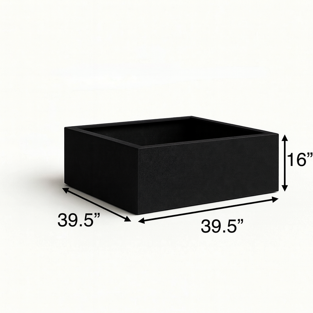 Square Steel Planters