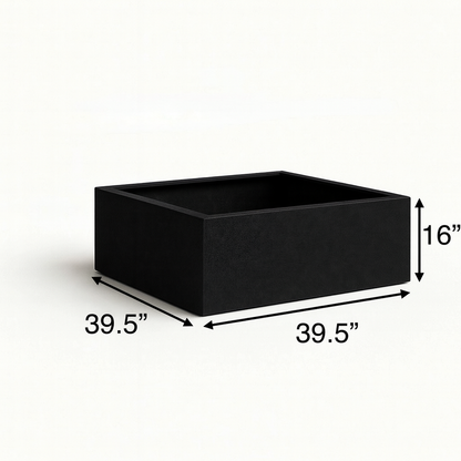 Square Steel Planters