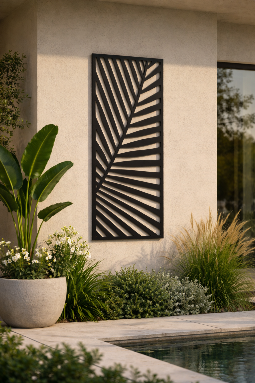 Laser-Cut Palm Panel - FREE SHIPPING