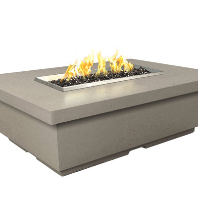 American Fyre Designs Contempo Rectangle Firetable | GFRC | NG & LP