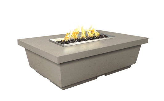 American Fyre Designs Contempo Rectangle Firetable | GFRC | NG & LP