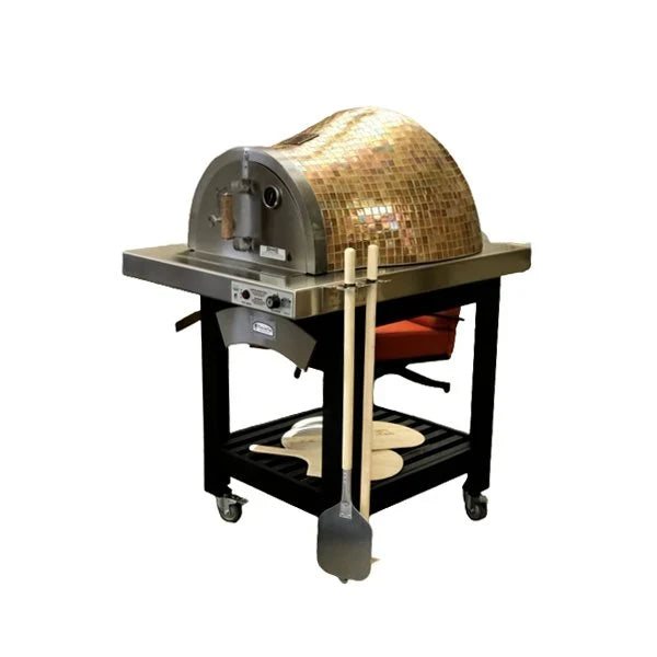 HPC Forno de Pizza Villa Series | Mosaic Tile Built-In Pizza Oven