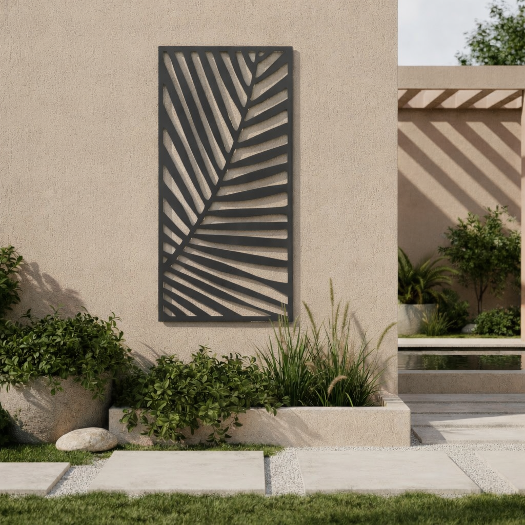 Laser-Cut Palm Panel - FREE SHIPPING