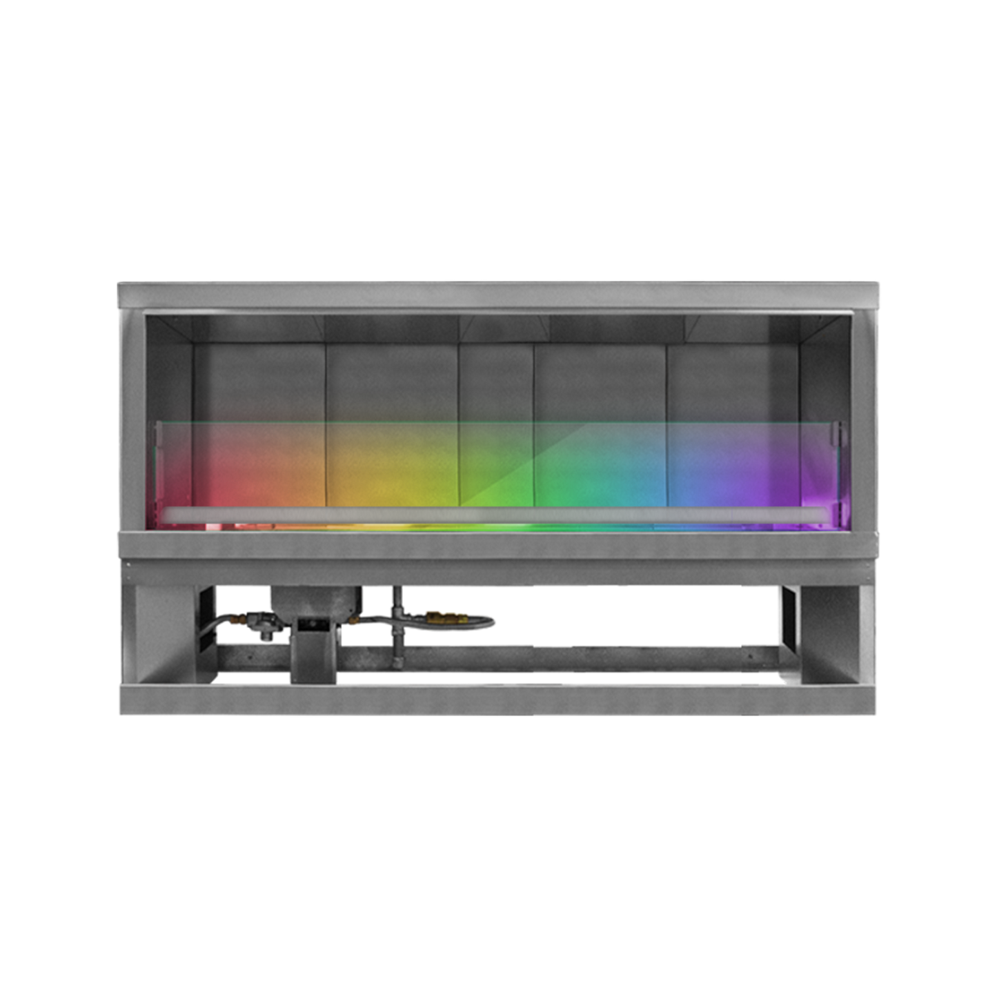 Firegear Kalea Bay 60" Linear Outdoor Gas Fireplace | Electronic Ignition