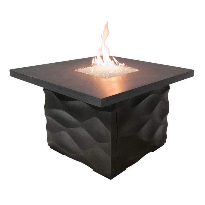 American Fyre Designs Voro Firetable | 36" Square GFRC | NG & LP